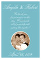 Memorable Text Rectangle Wedding Labels